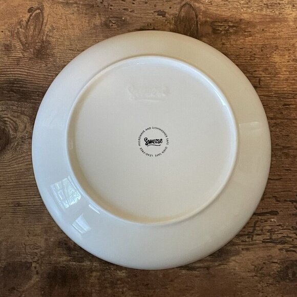 Sweese Pasta Bowl White Porcelain 30 oz Salad Dish Ceramic Stackable Minimalist - Picture 5 of 6